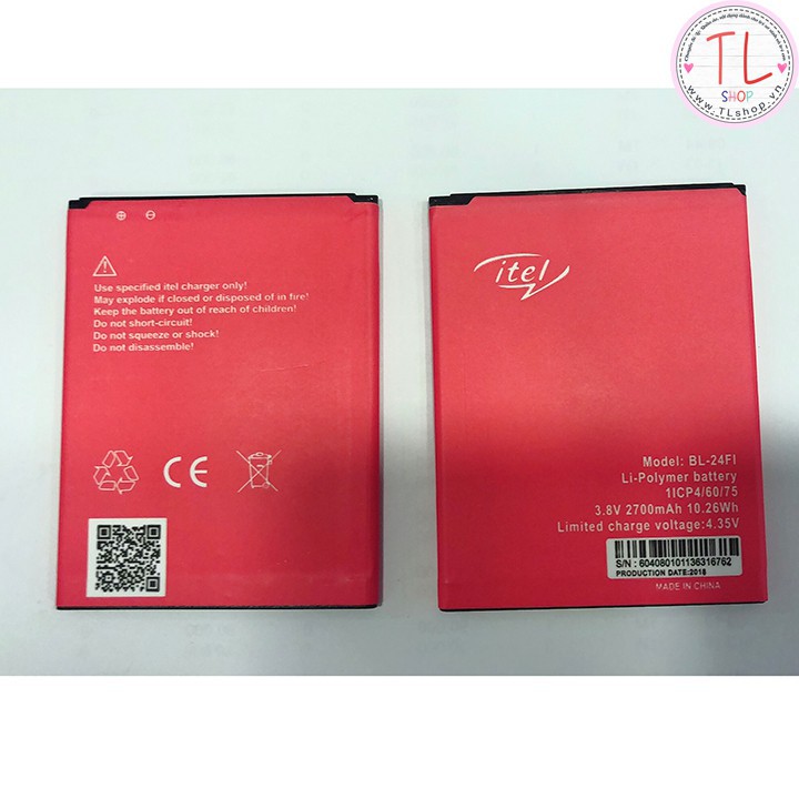 Pin điện thoại Itel S12 / BL-24Fi