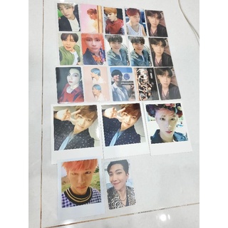 Có sẵn card ảnh BTS off chính hãng