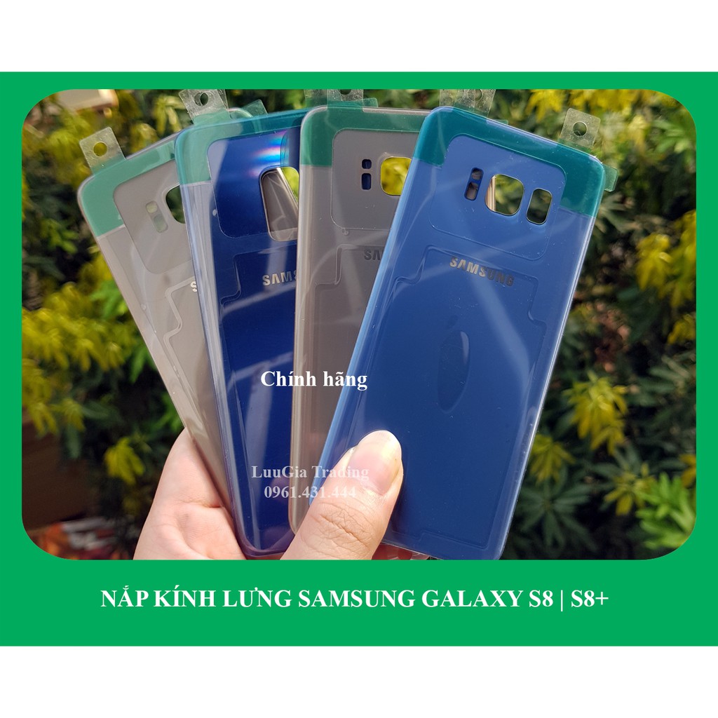 Nắp lưng kính Samsung Galaxy S8 Plus chính hãng | Samsung S8+ zin công ty G955