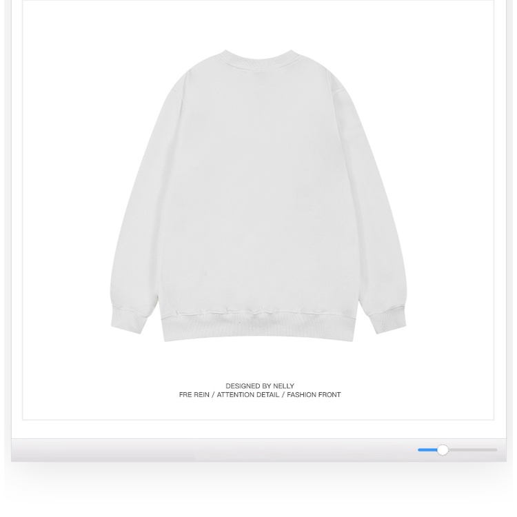 Áo nỉ sweater Nelly unisex nam nữ lót lông nelly67