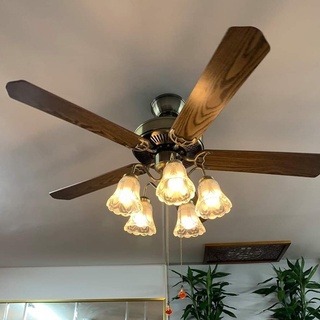 Quạt Trần 5 Cánh Gỗ TGOL Động Cơ 100% Lõi Đồng, Có Điều Khiển Từ Xa 6 Số Phù Hợp Mọi Không Gian[ Tặng kèm bóng LED]
