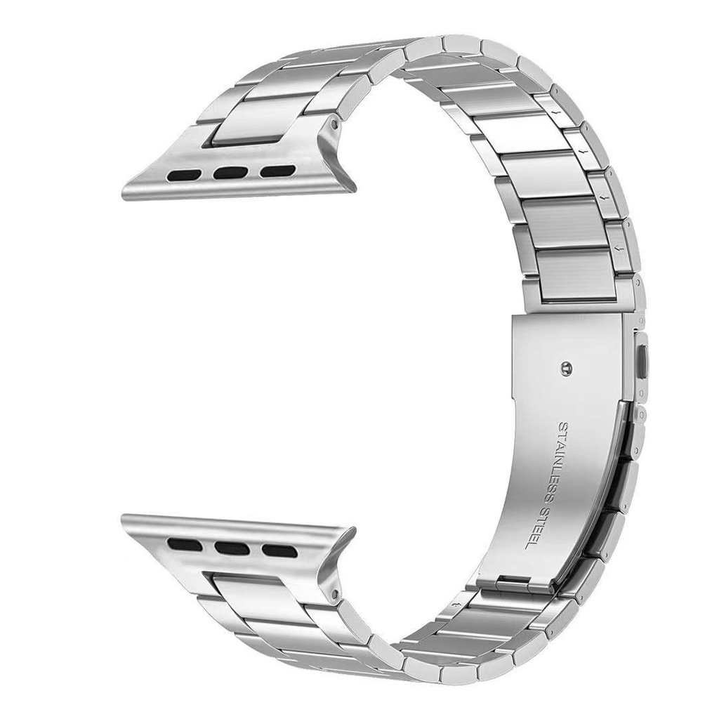 Dây Đeo Bằng Thép Không Gỉ 41mm 45mm 7 / 6 / 5 Cho iWatch Series 4 5 6 7 SE 44mm 40mm 38mm 42mm
