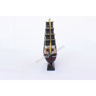 (Có video) Thuyền gỗ mini 20cm