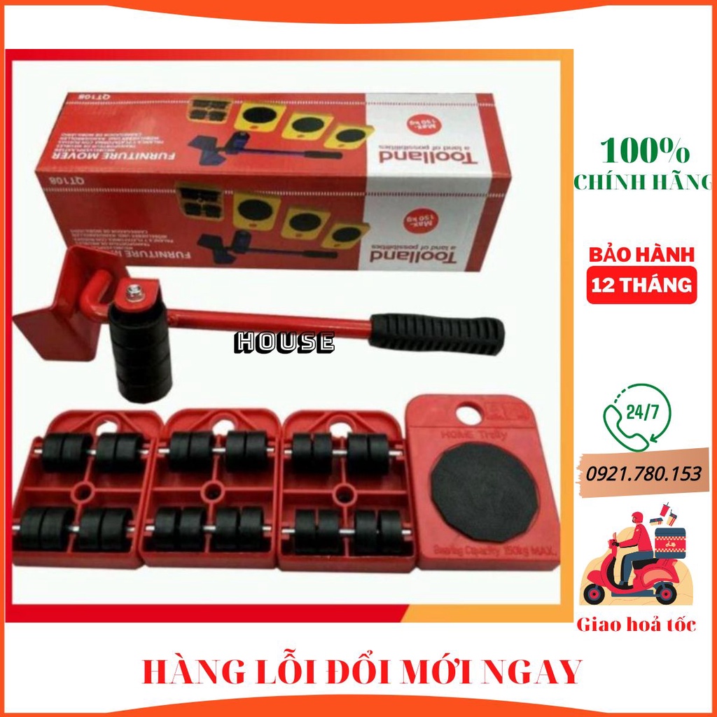 Bộ dụng cụ di chuyển đồ đạc thông minh, dụng cụ nâng và di chuyển đồ đạc
