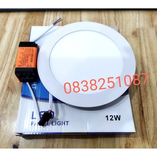Đèn Led Panel Downlight Âm Trần 3 chế độ màu 12w Phi 150mm