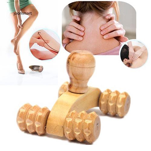 Dụng cụ lăn massage bàn chân bằng gỗ