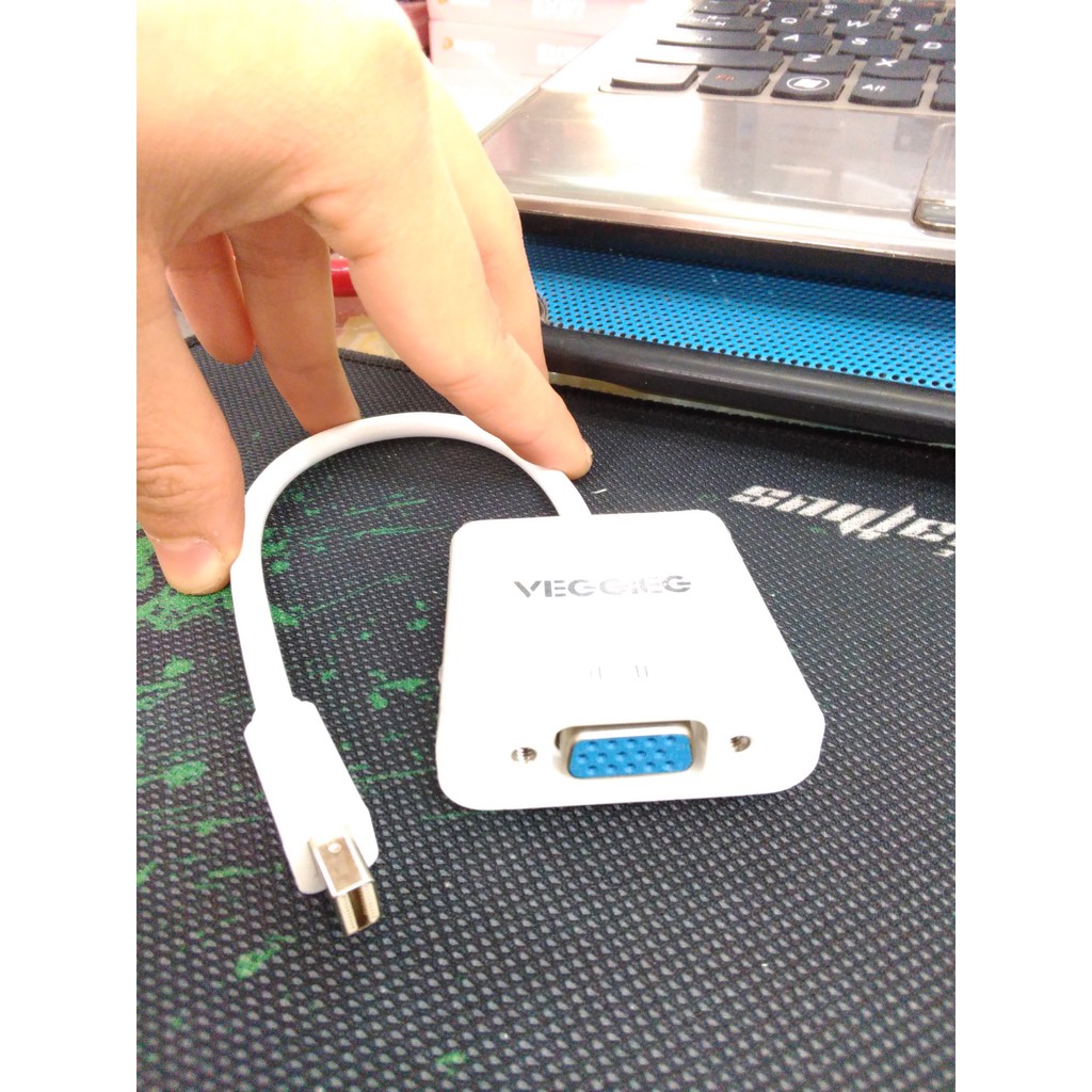 Cáp Chuyển Mini Displayport Sang Vga - Thunderbolt To VGA VEGGIEG