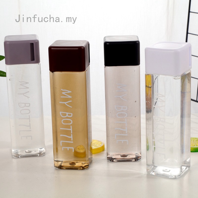 MY BOTTLE Bình Đựng Nước Thể Thao Bằng Nhựa Trong Suốt Dung Tích 500ml