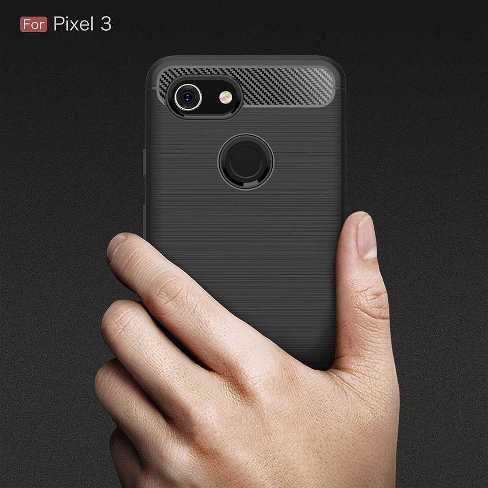 Google Pixel : 2XL - 3 - 3XL - 3a - 3aXL chống sốc vân carbon hấp thụ nhiệt cao cấp