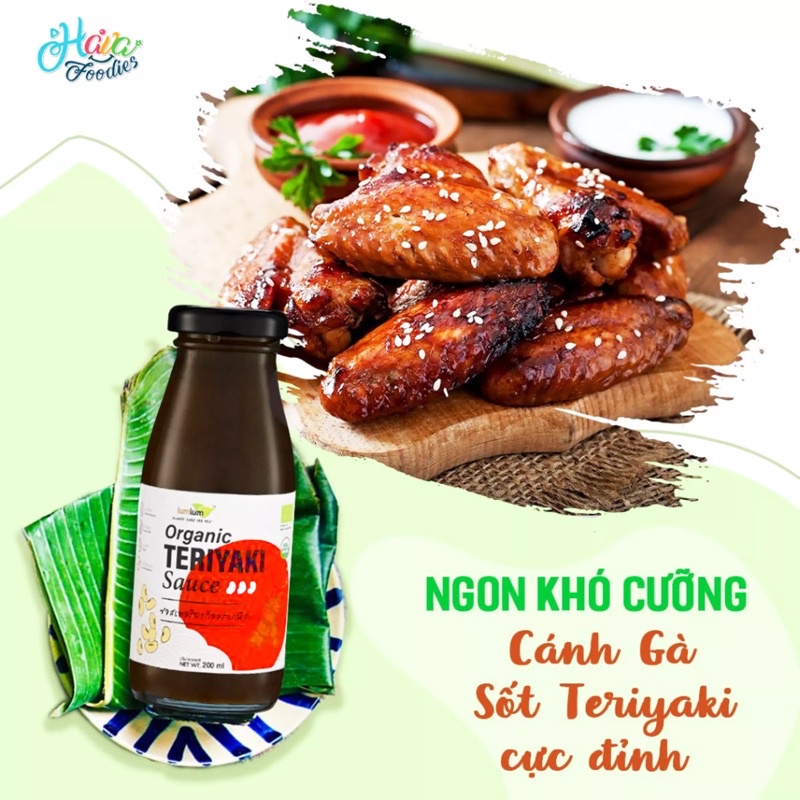 Nước sốt Teriyaki Hữu cơ Thái Lan 200ml