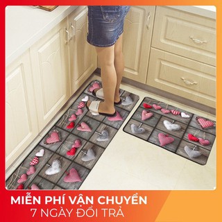 (Hot)BỘ 2 THẢM BẾP LÔNG SIÊU MỀM SIÊU ÊM(Hàn Xịn). > Nhiều Mẫu Mã Đẹp (HOA VĂN KHÔNG ĐỤNG HÀNG)< (Hàng Xịn)
