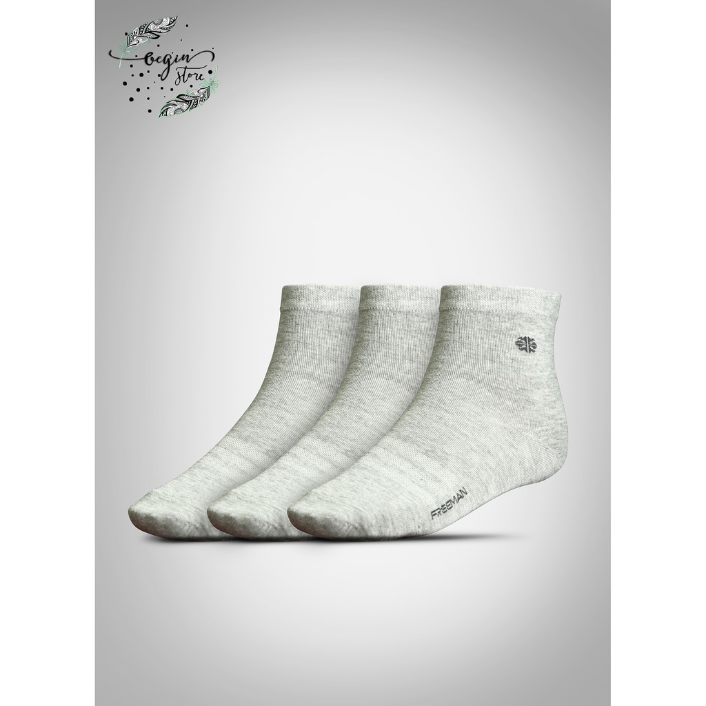 [ 100% COTTON ] COMBO 3 VỚ TRUNG FREEMAN SOF309