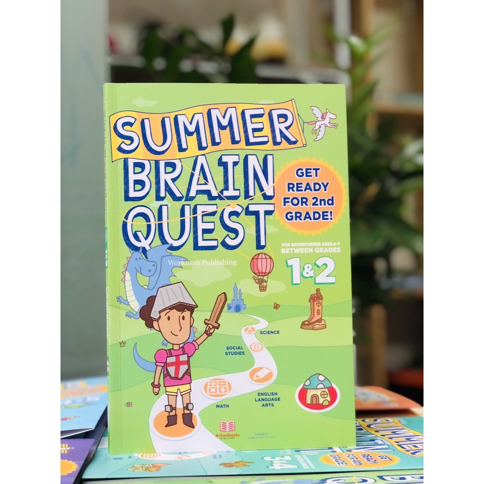 Sách: Tư Duy Trí Não - Summer Brain Quest - Danh cho trẻ từ 5 đến 10 tuổi