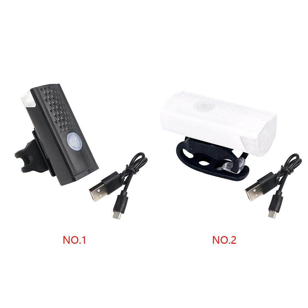 Bộ Đèn Pha LED Sạc USB Cho Xe Đạp Leo Núi