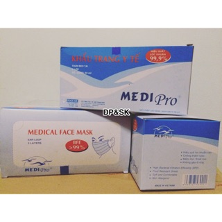 Khẩu Trang Y Tế 3 Lớp MediPro - Thời Thanh Bình