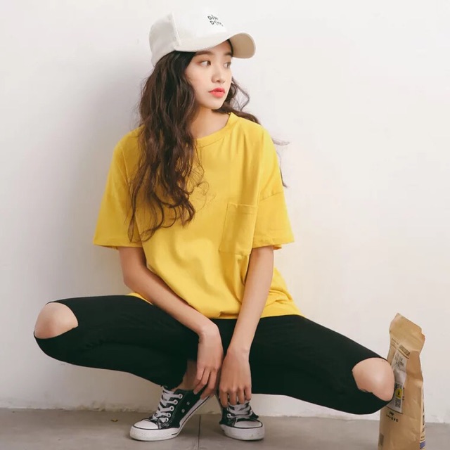 Áo thun EAL túi ngực siêu xinh (Hàng có sẵn) | BigBuy360 - bigbuy360.vn