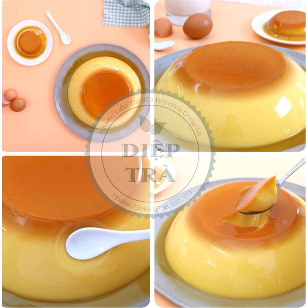 Bột thạch Pudding Doking các vị 1kg (Sương Sáo/ Trứng/Khoai môn/ Socola/Xoài)