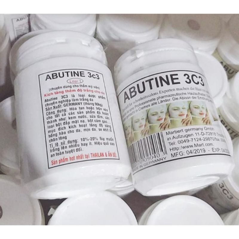 Kem body Abutine 3C3 , Kích Dưỡng Trắng Da Toàn Thân Hiệu quả 100% 200g