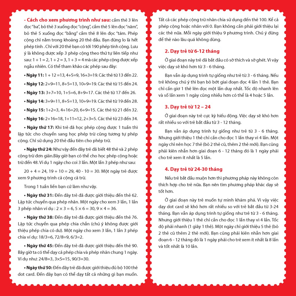 Sách - Flashcard - Dạy trẻ học Toán Dotcard tập 1 (hộp)-tái bản