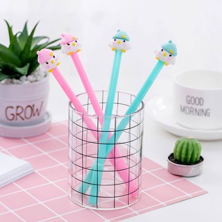 Bút viết mực nước gà con, có 4 màu mực đen, đỏ, xanh, tím Sakura Shop