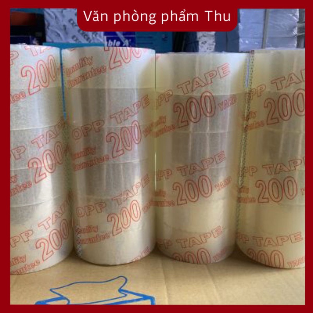 Băng keo OPP trong đục 5F 200Ya