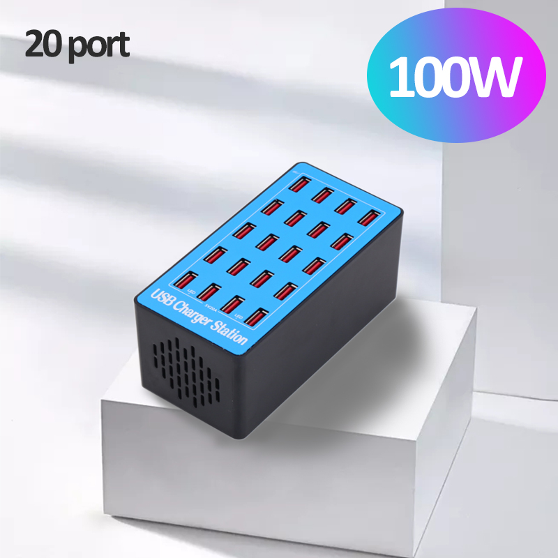 Ổ Cắm Sạc Chia 20 Cổng Usb 100w 20a Đa Năng