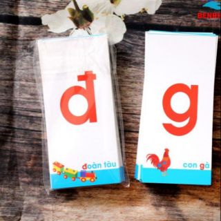 Bộ thẻ học chữ và số cho bé