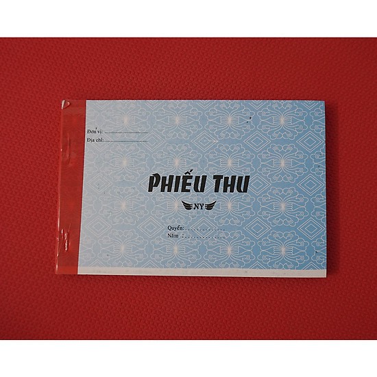 phiếu thu 2 liên 50bộ khổ 13x19