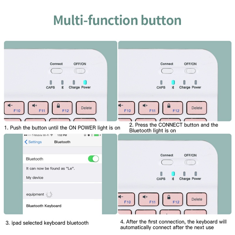bộ chuột bàn phím bluetooth Sạc không dây Áp dụng cho máy tính bảng ipad apple máy tính huawei điện thoại di động | BigBuy360 - bigbuy360.vn