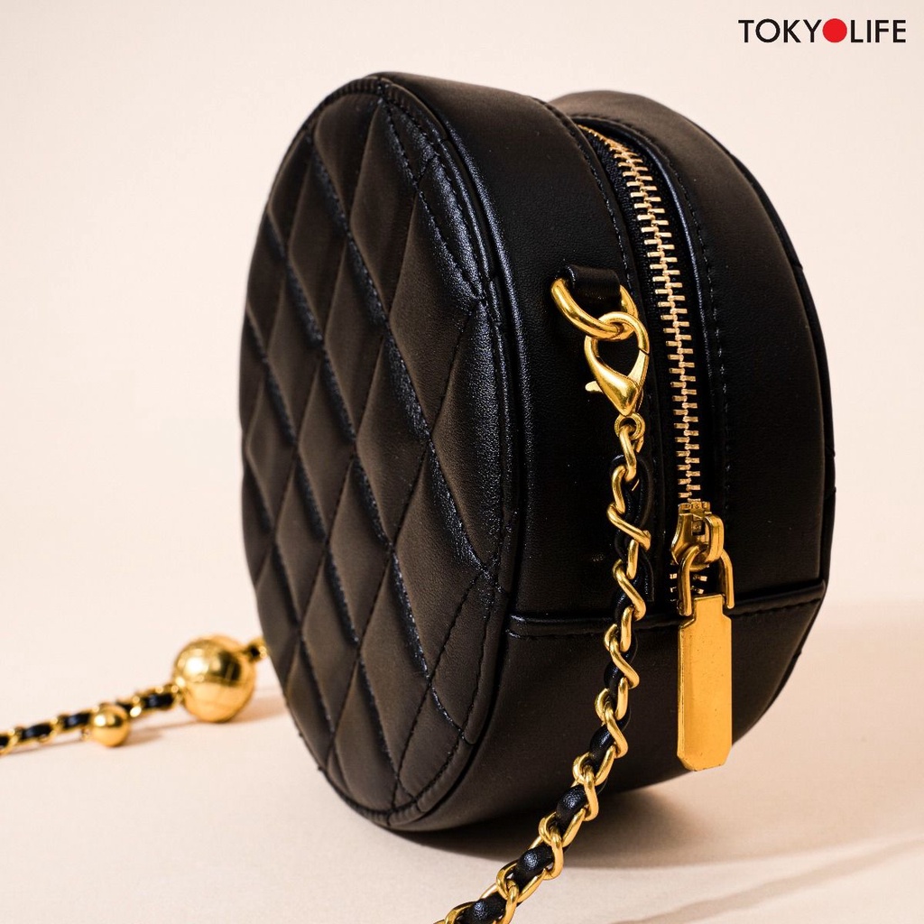 Túi xách nữ đẹp đeo chéo nữ thời trang công sở cao cấp da PU TOKYOLIFE E9BAG302I