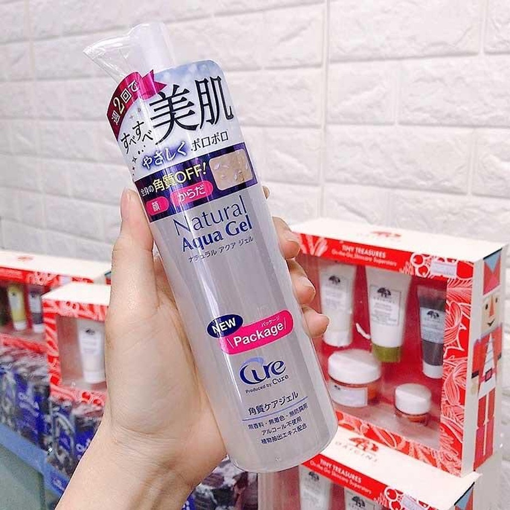 Tẩy Tế Bào Chết Cure Natural Aqua Gel nội địa Nhật Bản 250g