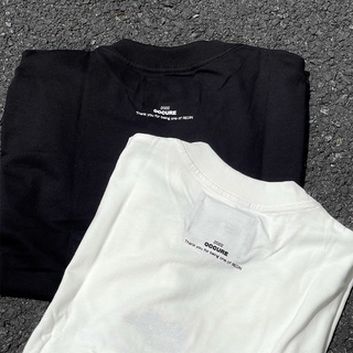 Áo thun RECIN Occure tee, trắng/ đen