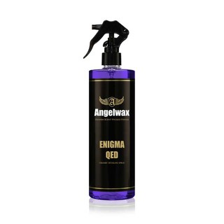 Ceramic wax bóng nhanh bề mặt xe hơi, dạng xịt chứa phân tử ceramic - angelwax engima qed 500ml