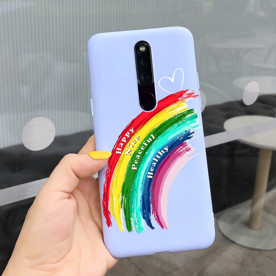 Ốp Điện Thoại Silicon TPU Mềm Chống Sốc Màu Kẹo Cho OPPO F11 Pro F11 F 11 F11Pro CPH1969 A9 2019 A9X