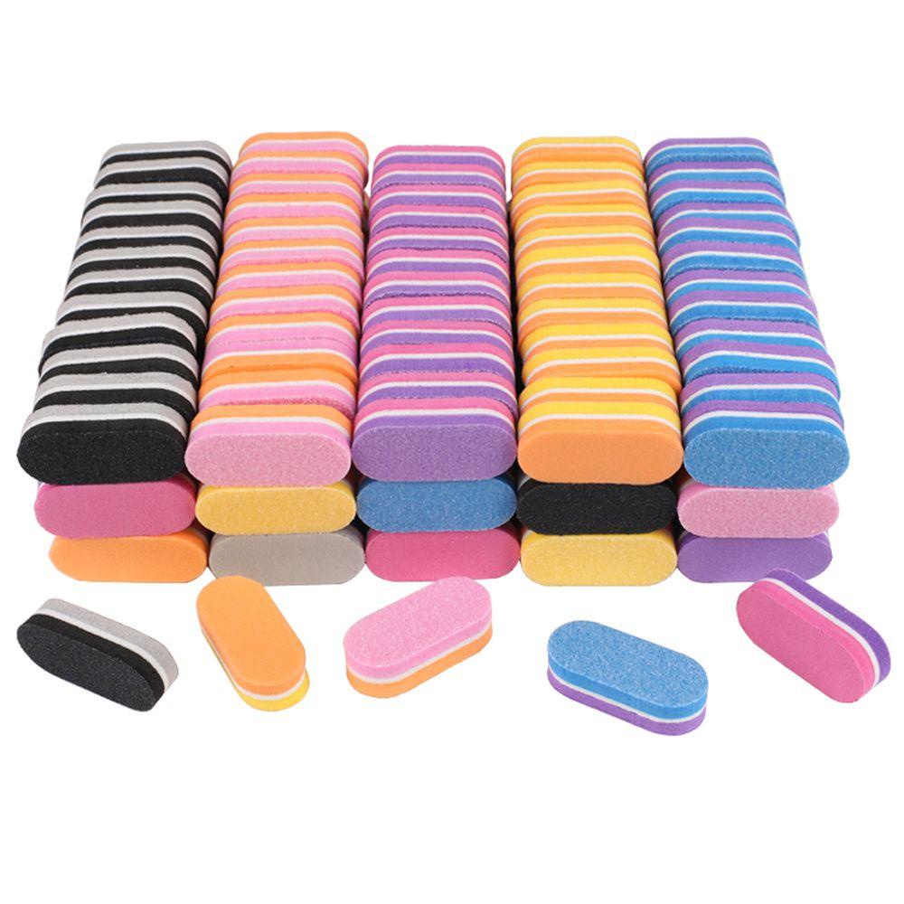 Set 10 Miếng Xốp Mini Mài Dũa Móng Tay Siêu Bền Tiện Dụng