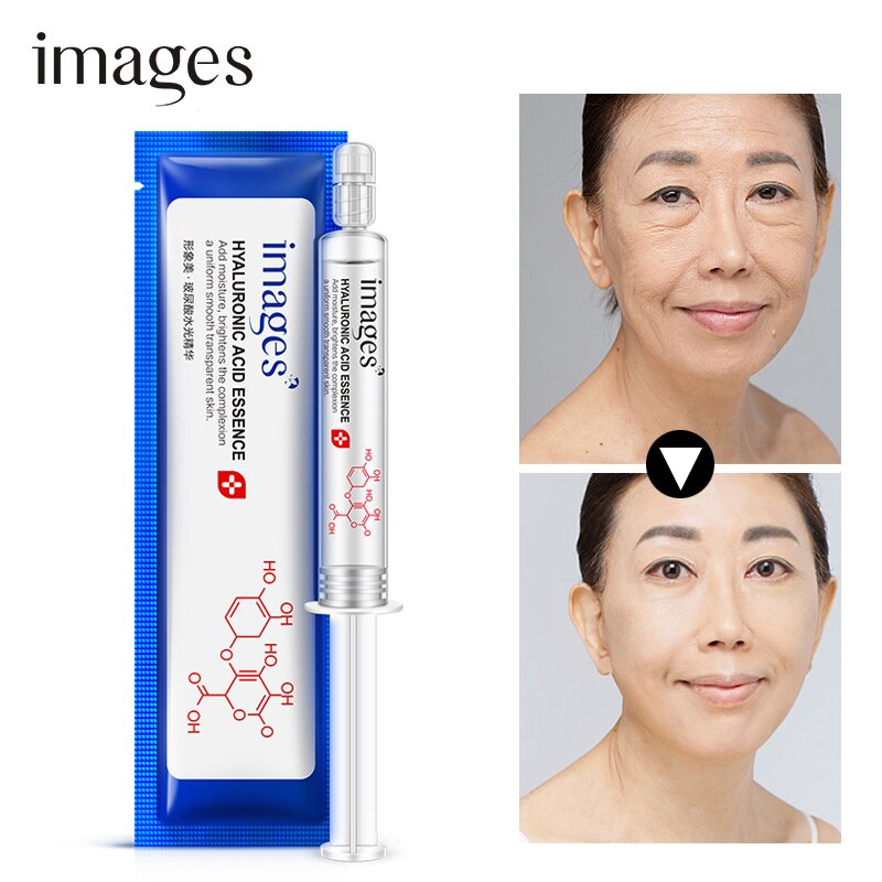 Serum HA ống 10ml Tuýp Hyaluronic Acid HA Images Spa Căng Bóng trắng sáng, cấp ẩm