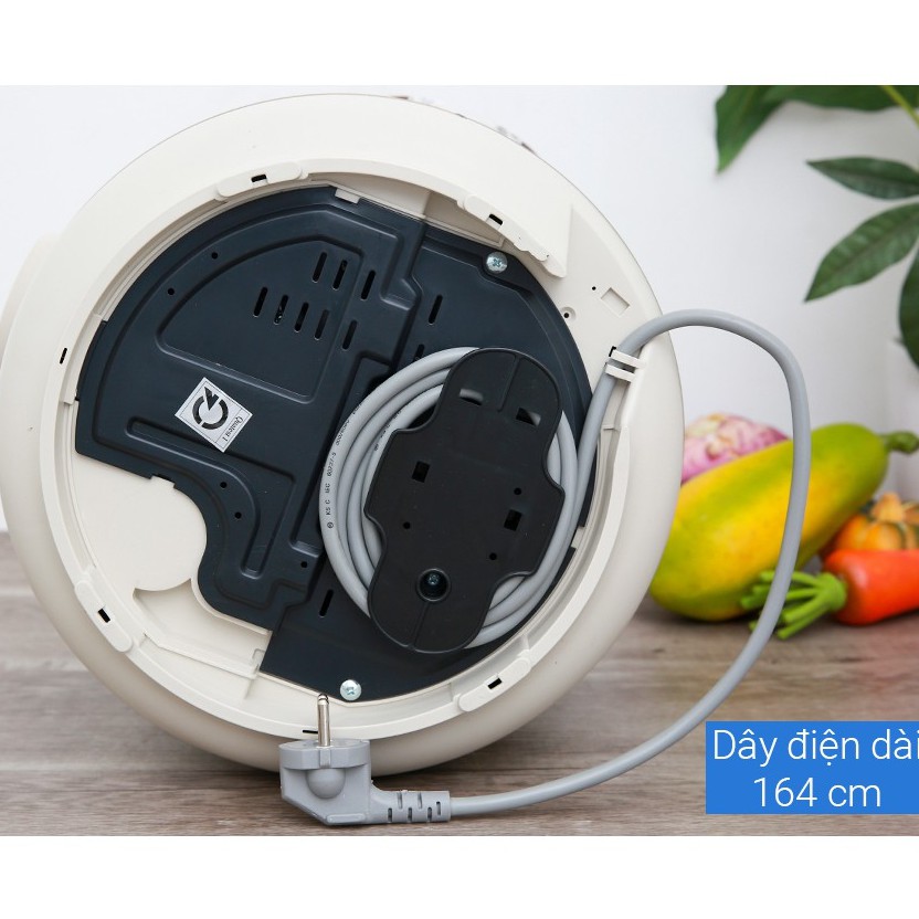 Nồi cơm điện nắp gài Cuckoo CR-1413 2.5 lít 820 W lòng nồi chống dính - Chính hãng BH 24 tháng - Sản xuất tại Hàn Quốc