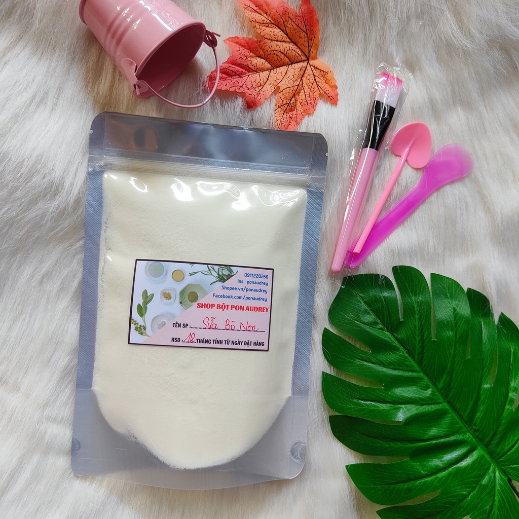 Bột Sữa Bò Non Collagen Nguyên Chất - Trắng Da, Căng Mịn (Mỹ Phẩm Handmade)