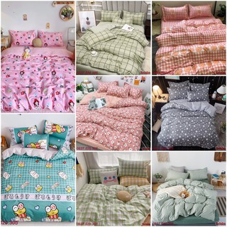 BỘ CHĂN GA GỐI COTTON POLY HÀN QUỐC (FULL SET) - MẪU 37 - 44