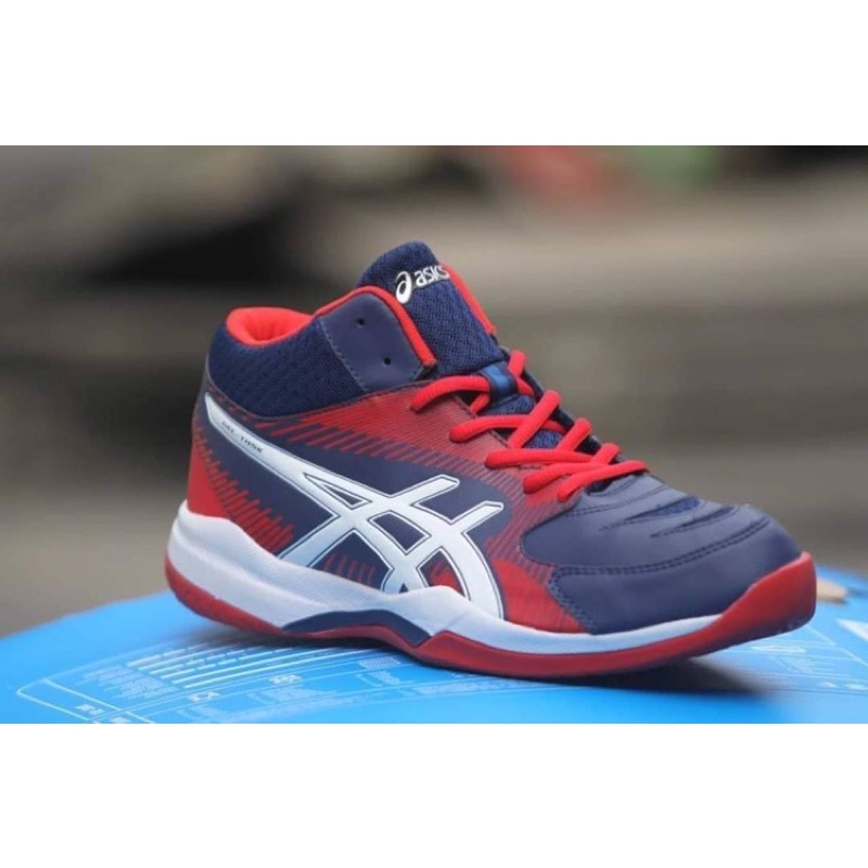 GIÀY BÓNG CHUYỀN ASICS GEL-TASK TL10 MÀU ĐEN ĐỎ