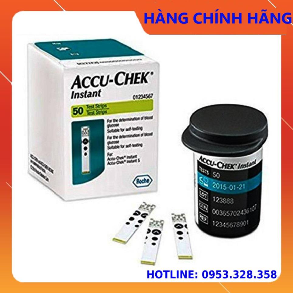 [Hàng Cao Cấp] -  COMBO Máy đo đường huyết Accu-Chek Instant mg/dL