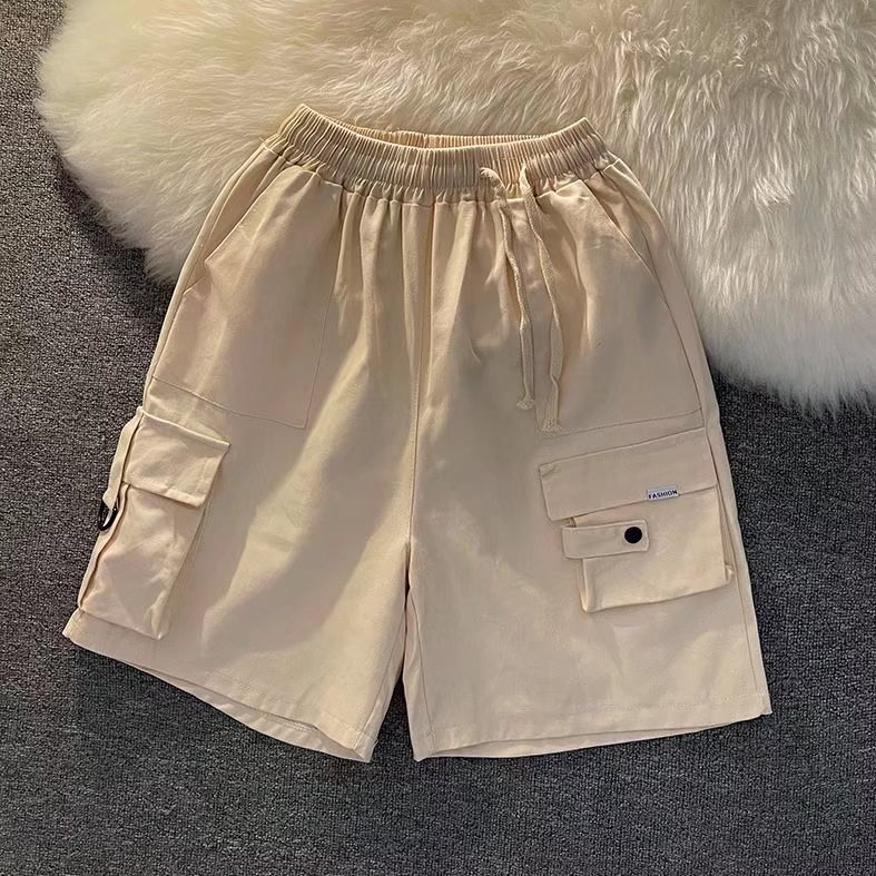 Quần Short Dáng Rộng Nhiều Túi Phong Cách Hip Hop Thời Trang Mùa Hè Cho Nam size M-3XL