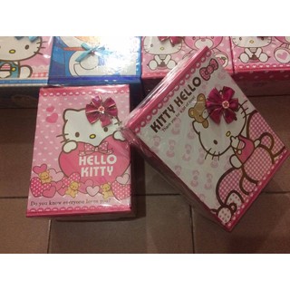 hộp quà chữ nhật in hình hello kitty : 60k
