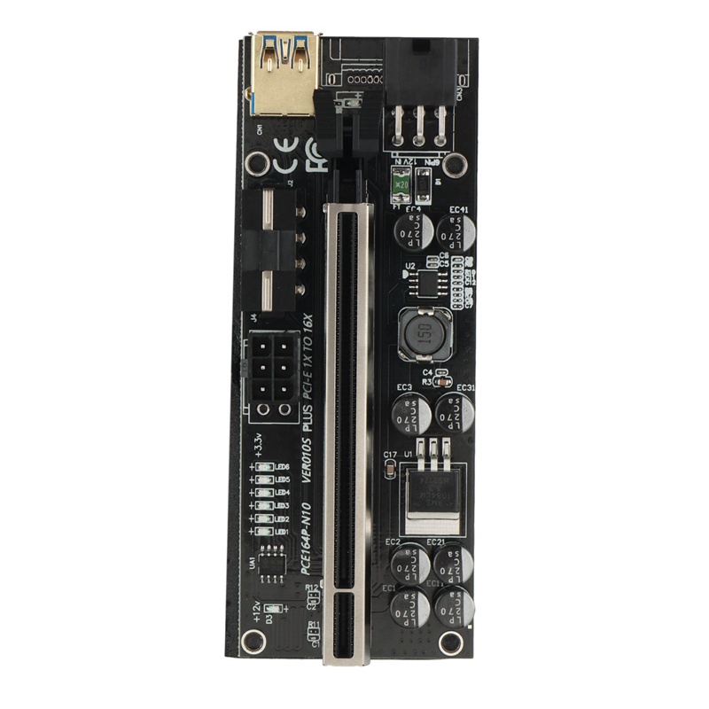 Set 8 16 card mở rộng PCie SATA 6Pin (1 bộ) | BigBuy360 - bigbuy360.vn