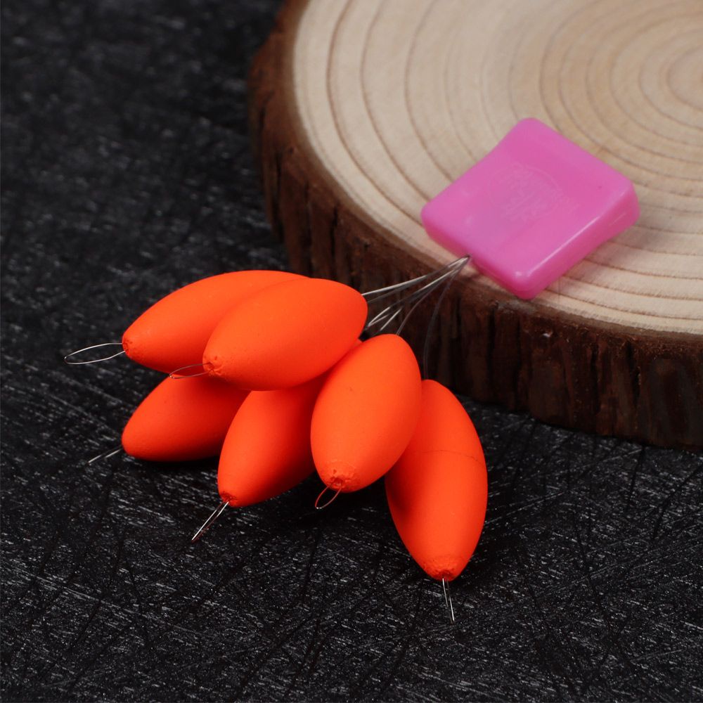 Phao Câu Cá Seven Truyền Thống Hình Quả Ô Liu Màu Sắc Dạ Quang Chuyên Nghiệp