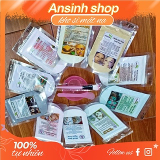 combo 10 gói mặt nạ dẻo handmade khách chọn loại
