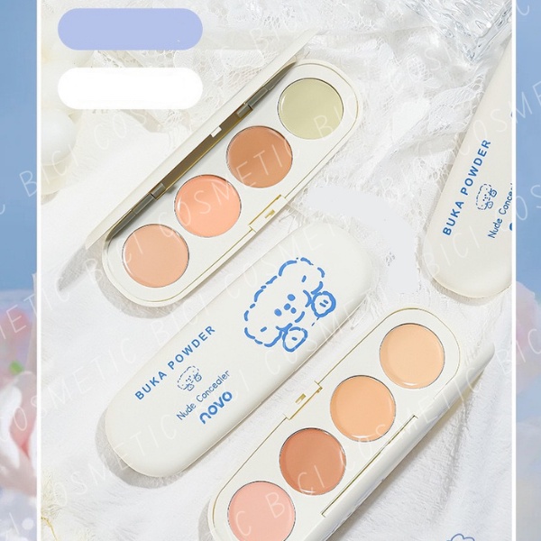 Bảng Triệt Sắc Che Khuyết Điểm 4 ô NOVO four-Color Concealer Nội Địa Trung