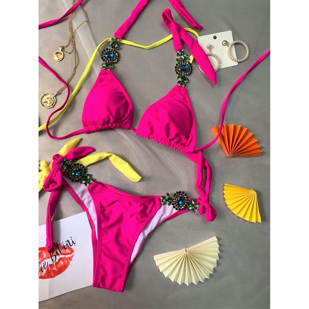 Bikini Đính Đá Sexy Cao Cấp, Sexy Gems Bikini | BigBuy360 - bigbuy360.vn