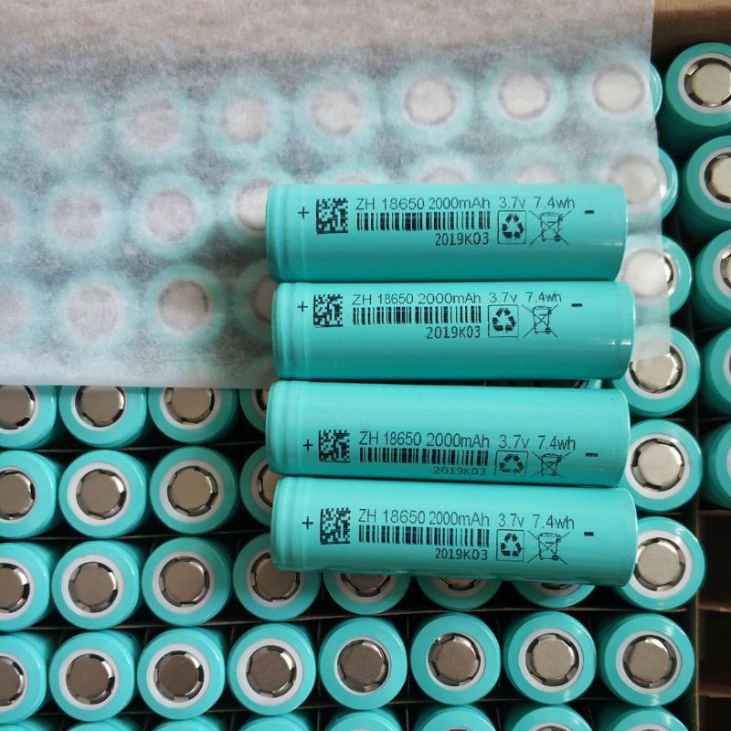 Pin Sạc 18650-2000mah, 2500mah 2800mah 3000mah-xả 6A-15A  .