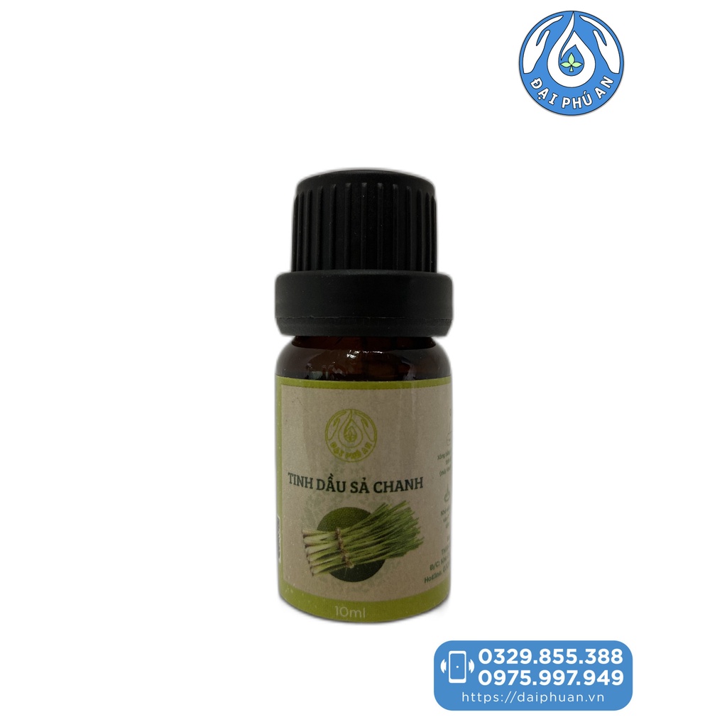 [CHÍNH HÃNG] Tinh dầu Sả Chanh nguyên chất Đại Phú An chai 10ml